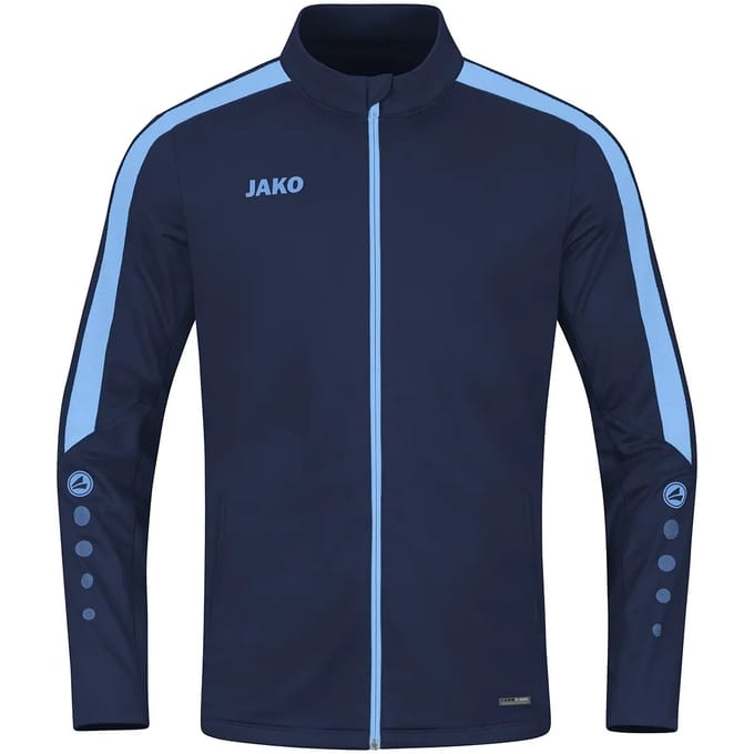 Jako Power Polyestervest Kinderen - Hemelsblauw / Marine | Maat: 116