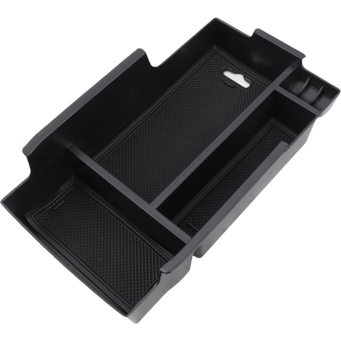 Auto Centrale Armsteun Opbergdoos Middenconsole Opberghouder Organizer Middenconsole Bak Vervanging Voor Camry 2012 zwart