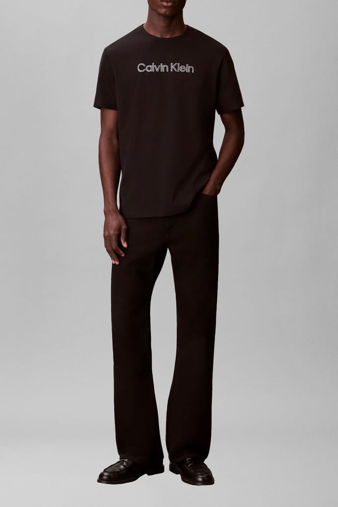 Calvin Klein 30s Eu Graphic Tee Black Taglia: S | Magliette basic Outlet | Uomo | Nero