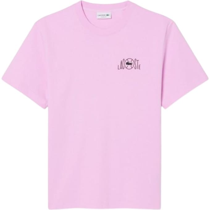 Lacoste T-shirt en Polo Rosa