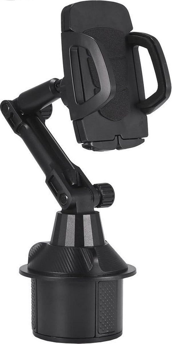 LuxeBass Telefoonhouder Auto Bekerhouder met Lange Zwanenhals | 360° roteren - LB528