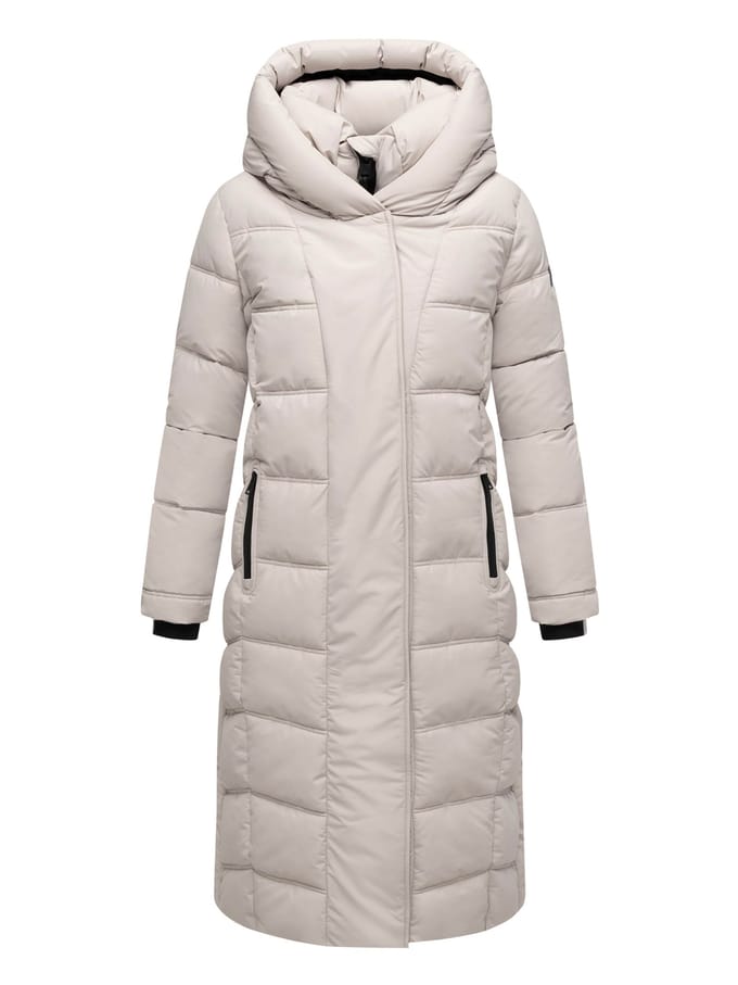 Navahoo dames gewatteerde mantel Engelsfeder XIV – warm, stijlvol & praktisch