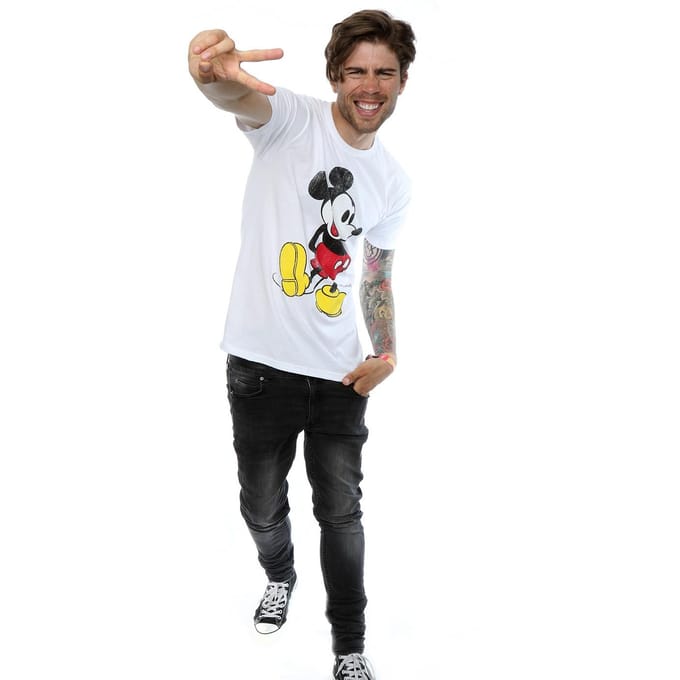 Li-cense Disney heren mickey mouse classic kick t-shirt