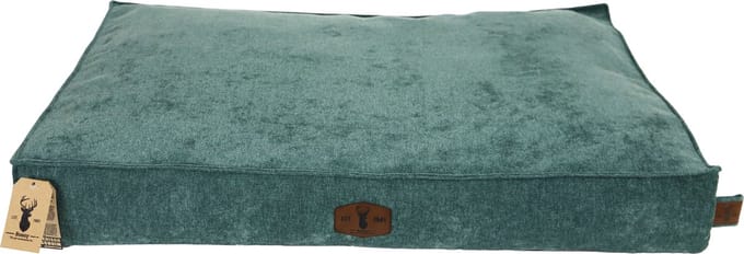 Boony est 1941 premium ligkussen ort. Emerald green 120x90x20cm