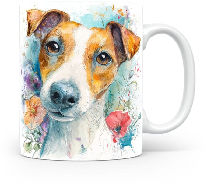 Beker Jack Russell Terriër