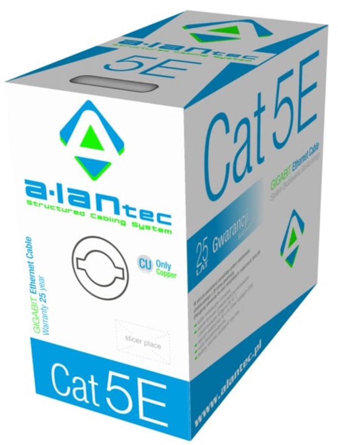 Alantec 5e Serie - Netwerk UTP Kabel - 305m - Niet-geschermd
