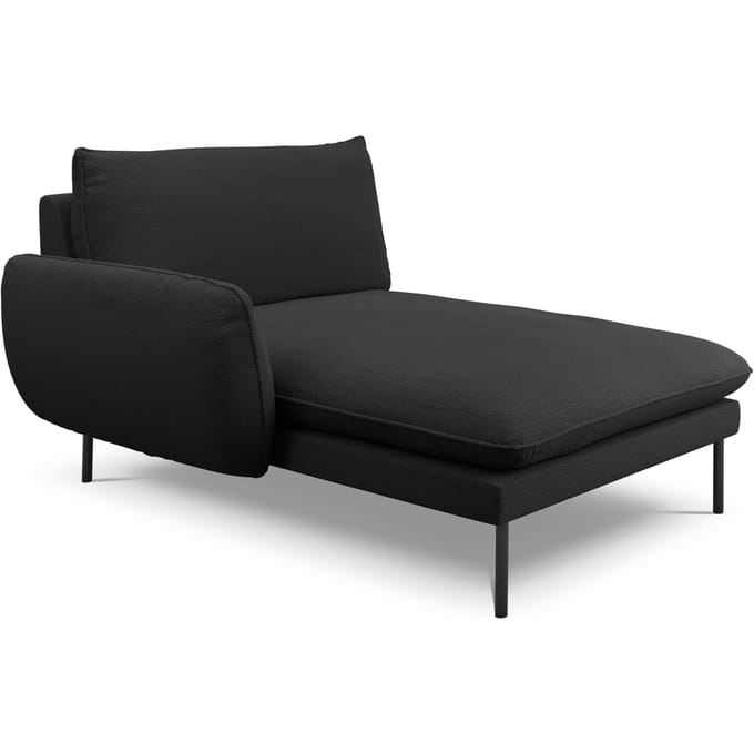 Chaise longue Vienna links bouclé | Cosmopolitan Design