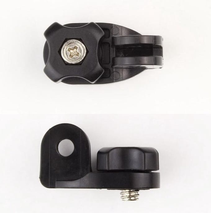 GoPro Bridge Adapter Convertor 1/4 Inch Tripod Mount Connector Sony Sjcam Xiaomi Yi