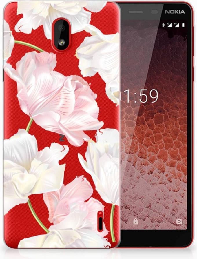 Nokia 1 Plus TPU Case Lovely Flowers