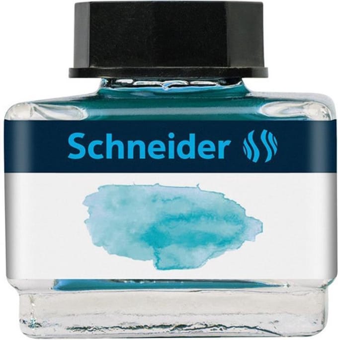 Schneider inktpotje - inhoud 15ml - pastel Bermuda blauw - S-6930