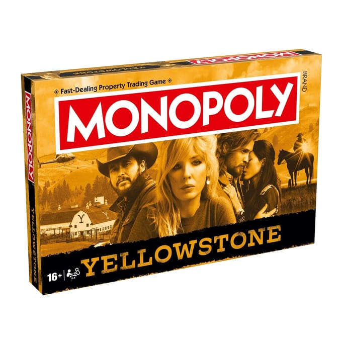 Winning Moves Monopoly - Bordspel - Yellowstone - Engels