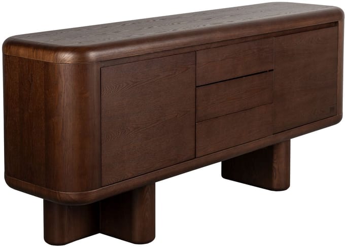 Dutchbone Herman Dressoir Hout Walnoot Kleur Bruin