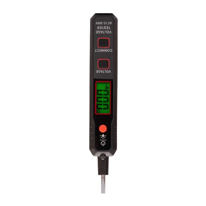 MAKA Digitale Spanningszoeker schroevendraaier - 12-300V - Digitaal display - Voltstick