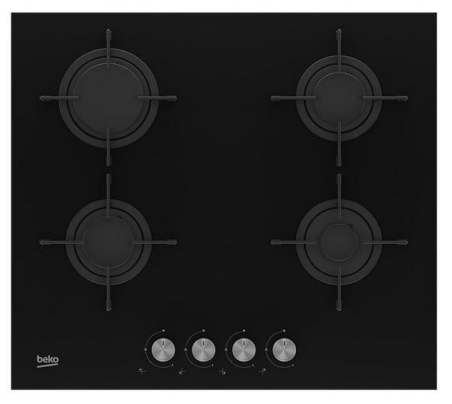 Plaque de cuisson au gaz HILG64220S noir