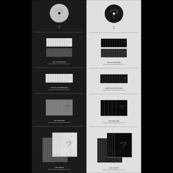 TO1 - [RE:ALIZE] het 2e Mini-Album REAL gray