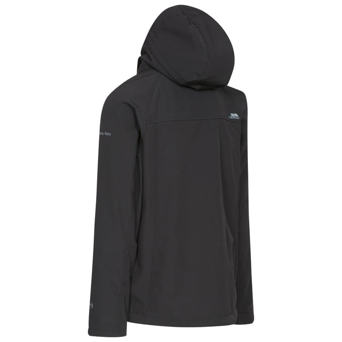 Trespass - Heren Accelerator II Waterbestendige Softshell Jas (Zwart)