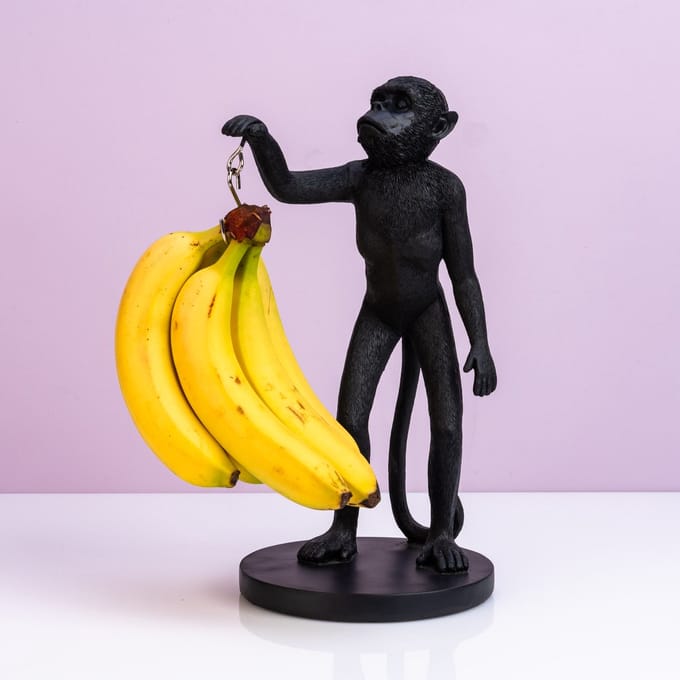 Aap Banaanhouder - Zwart van Winkee