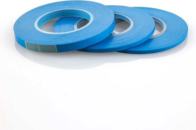 Heller Tape - 99014 Hobby Flexibele maskingtape set 1, 2, 3, 6 mm x 18 m - 4 stuks Tape