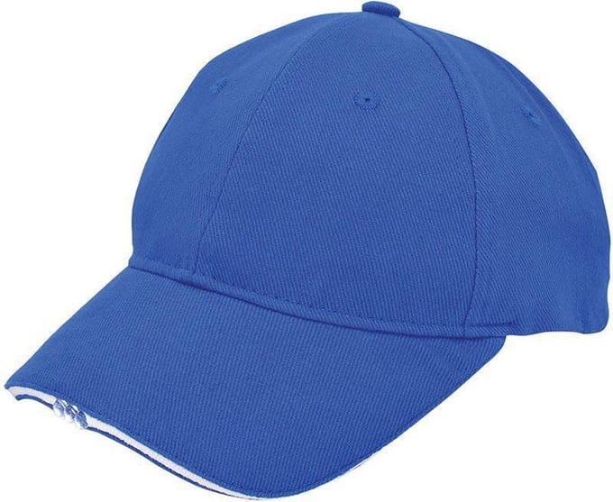 Benza Baseball Cap met led verlichting - Kobaltblauw