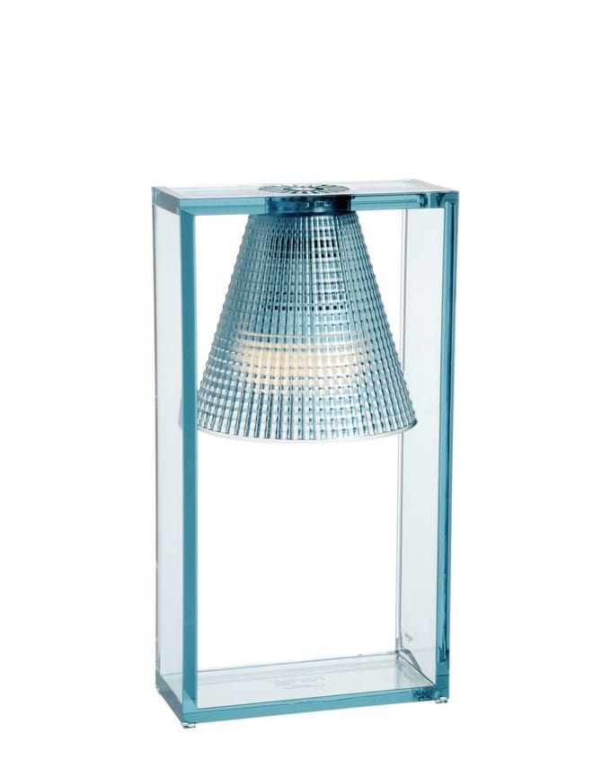 Kartell Light-Air Tafellamp Sculpted Lightblue