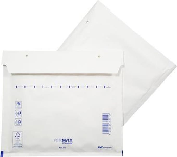 10 stuks - Luchtkussen enveloppen CD (Bubbeltjes envelop CD) 170 x 160 mm