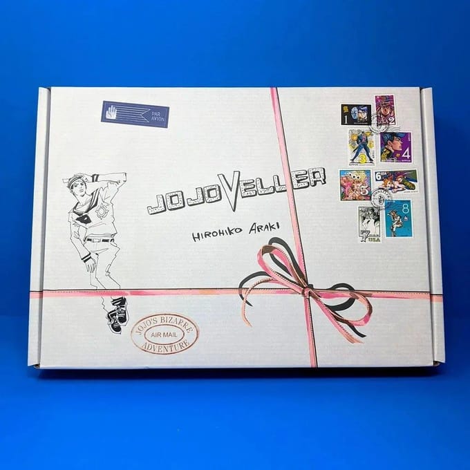 ArtBook JOJOVELLER JoJo's Bizarre Adventure, Complete collectie white