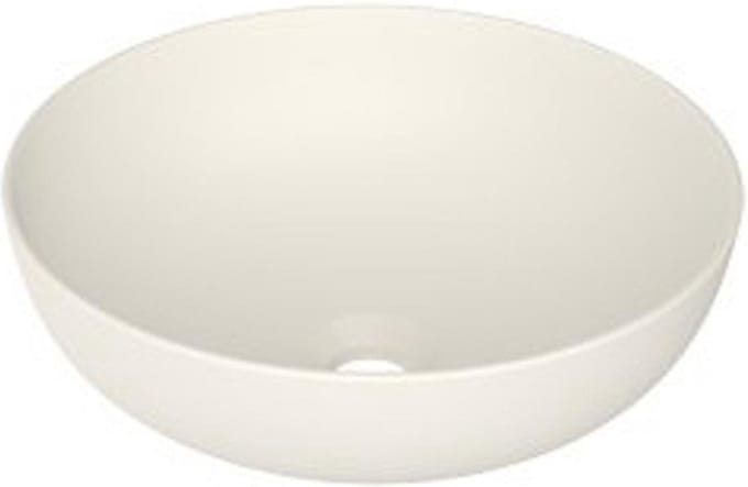 Plieger Round waskom - 38x38x13.6cm - mat wit