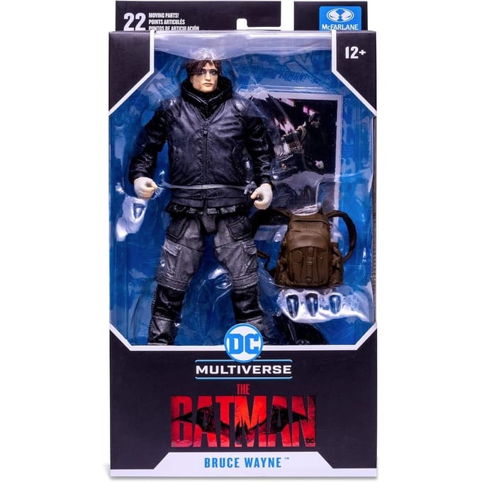 Beeldje McFarlane Toys The Batman Movie Bruce Wayne Drifter Unmasked