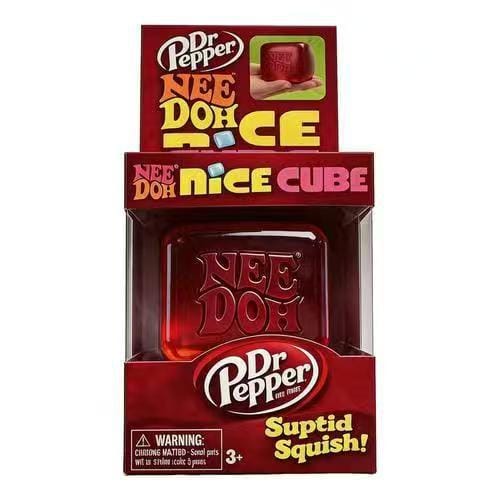 Needoh Nice Cube Sensorische Stressverlichter Fidget Tool voor Angst & Focus Bureau Sensorische Kubus voor Volwassenen & Kinderen