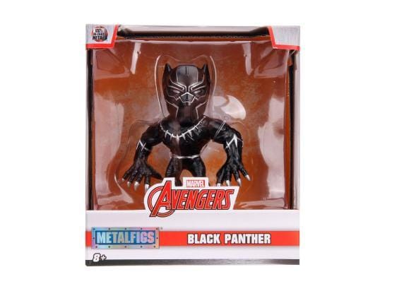 Jada Speelfiguur Marvel Black Panther Junior 10 Cm Die-cast Zwart