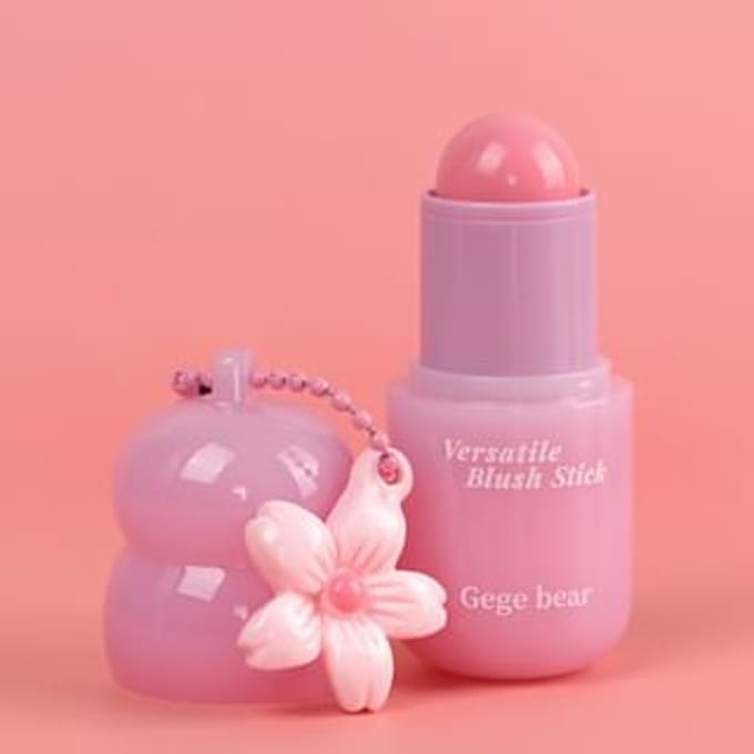 Gege Bear - BUY 3 GET 40% OFF - Versatile Blush Stick - 6 Colors #03 Snow Peach - 3.8g