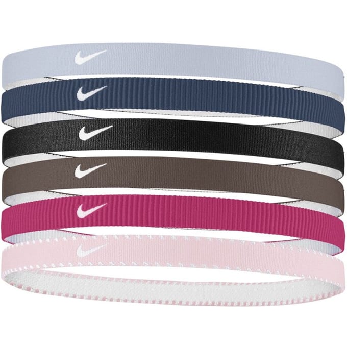 Nike Y Flex Classic Sporthoofdband (Verpakking van 6) (Multicolour)