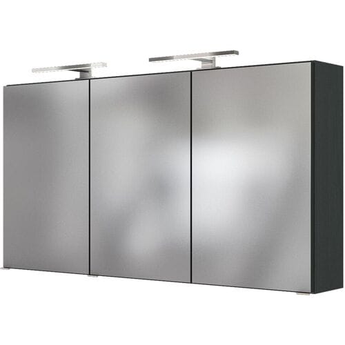 HELD Badkamer spiegelkast (Donkergrijs, 120 cm)
