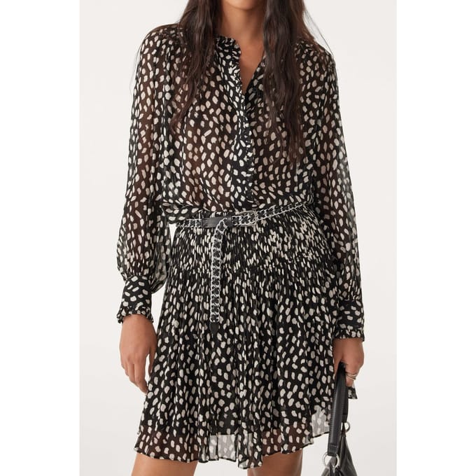 BA&SH Jupe Bruma Noir Taglia: 34 | Minigonne Outlet | Donna