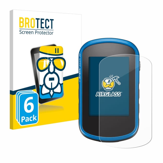 Screenprotector 6 Stuks voor Garmin eTrex Touch 35 Beschermglas transparant