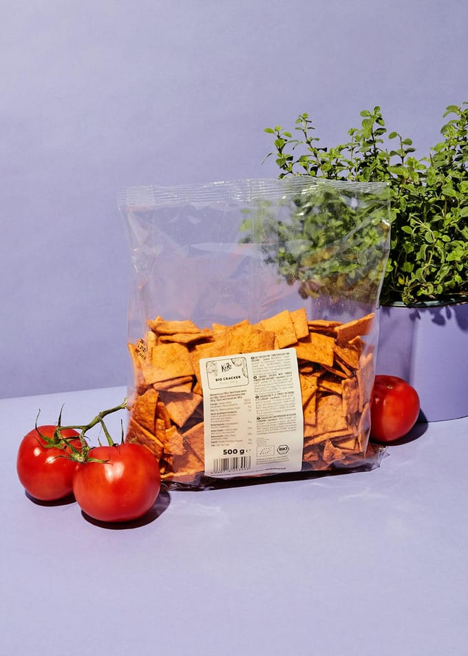 Bio pizzacrackers 500 g