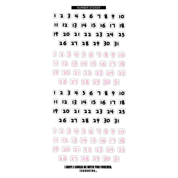 Basis digitale materiaallabels Decoratieve stickers voor knutselen D