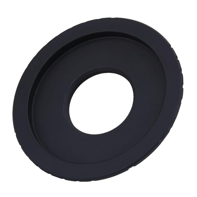 1 stuks C Mount Schroefmontage Lens Adapter Ring voor Canon EOS EF Mount DSLR Camera's black