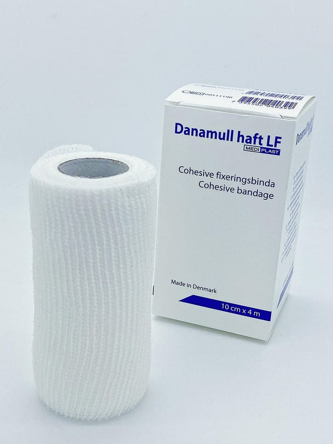 Danamull Haft Zelfklevend Fixatiewindsel 10cm x 4m - 10 stuks