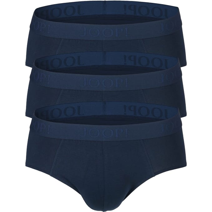 Slip met elastische band met label in een set van 3 stuks