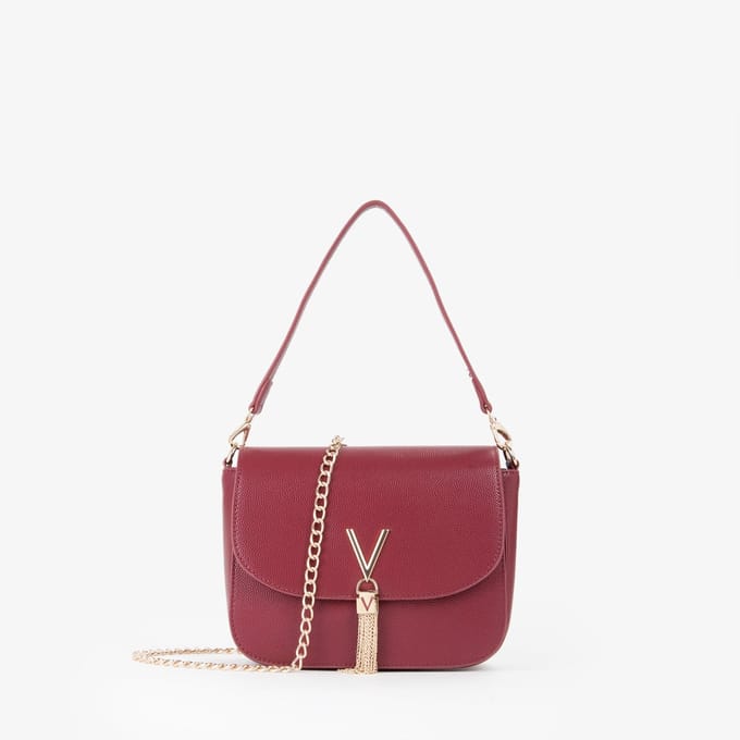 Valentino Divina Dames Schoudertas - Bordeaux
