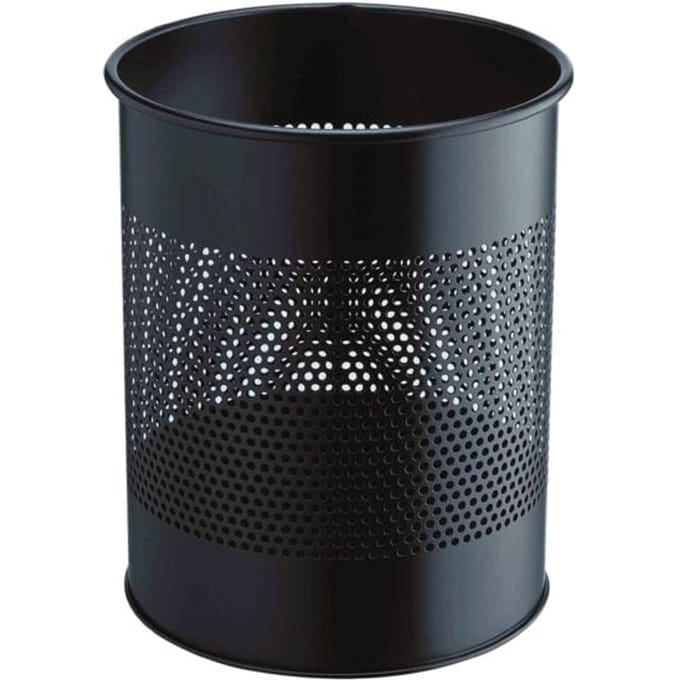 Papierbak Durable 3310-01 15 liter 165mm perforatie zwart