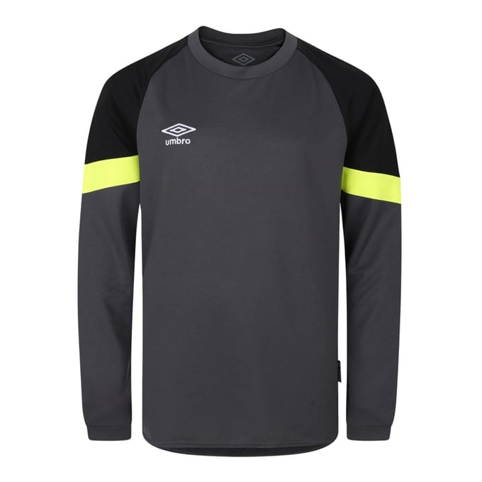 Umbro Doelmannenshirt voor jongens (ZWART/GEEL)