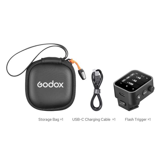 GODOX X3L 2.4G Draadloze Flitstrigger Zender TTL Autoflits met Groot OLED Touchscreen Support Leica camera zwart