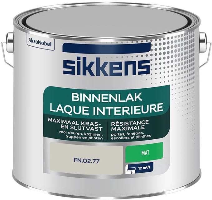 Sikkens - Binnenlak Mat - Fn.02.77 - Mengverf - 2,5 L