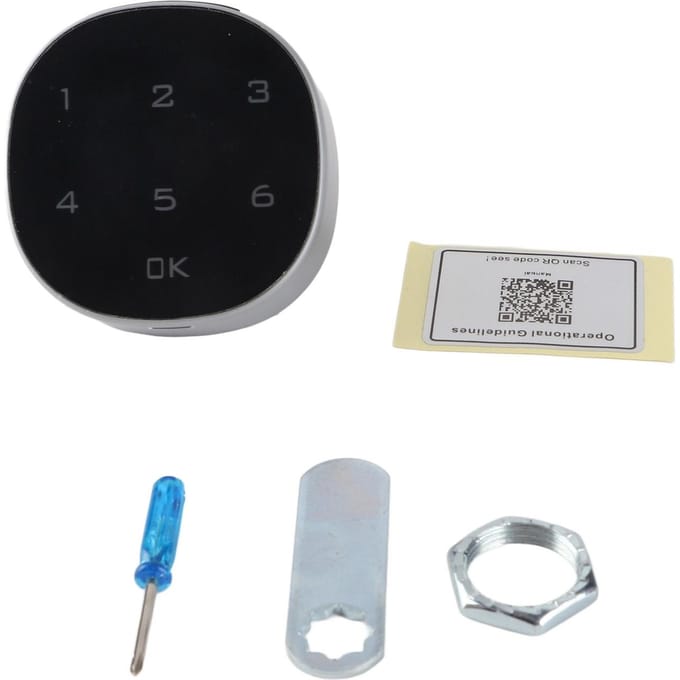Digitale Zinklegering Code Combinatie Cam Kabinet Handig Wachtwoord Veiligheidsslot white