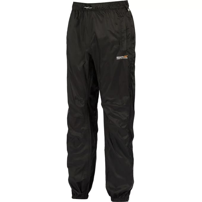 De Regatta Active II compacte overbroek - heren - waterdicht - ademend - Zwart