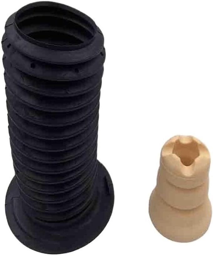Schokdemper Buffer - Rubberen Stofkap - Ophanging Beschermen - Hoge Duurzaamheid - 50 Gram - Zwart
