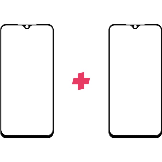 DuoPack: Xiaomi Mi 9 SE screenprotector gehard glas Edge to Edge