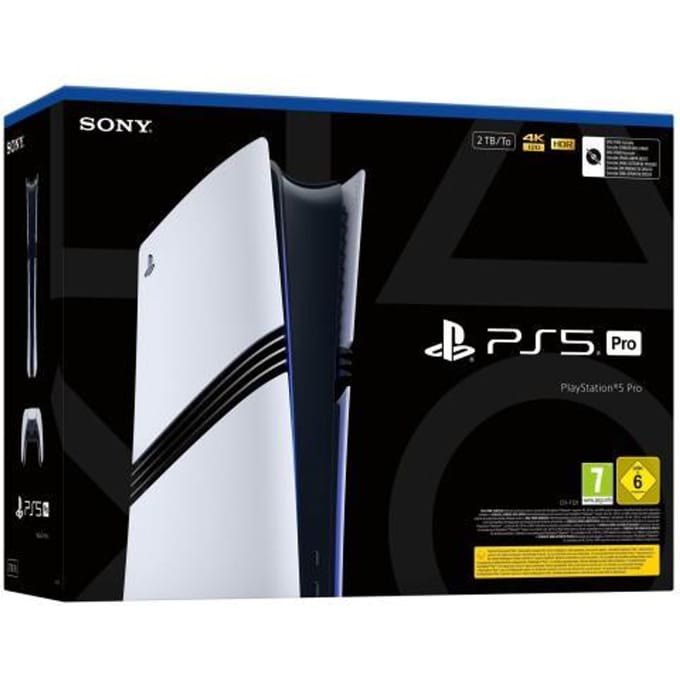 Sony PlayStation 5 PS5 Pro Digital 2TB White Console Consoles